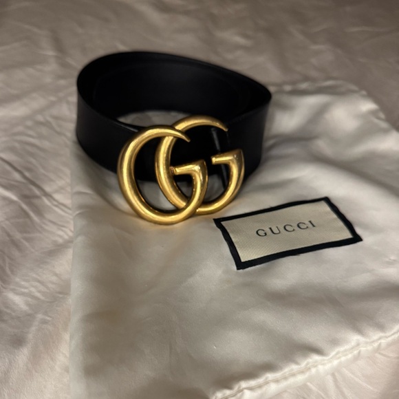GUCCI GG MARMONT WIDE BELT - Picture 7 of 7